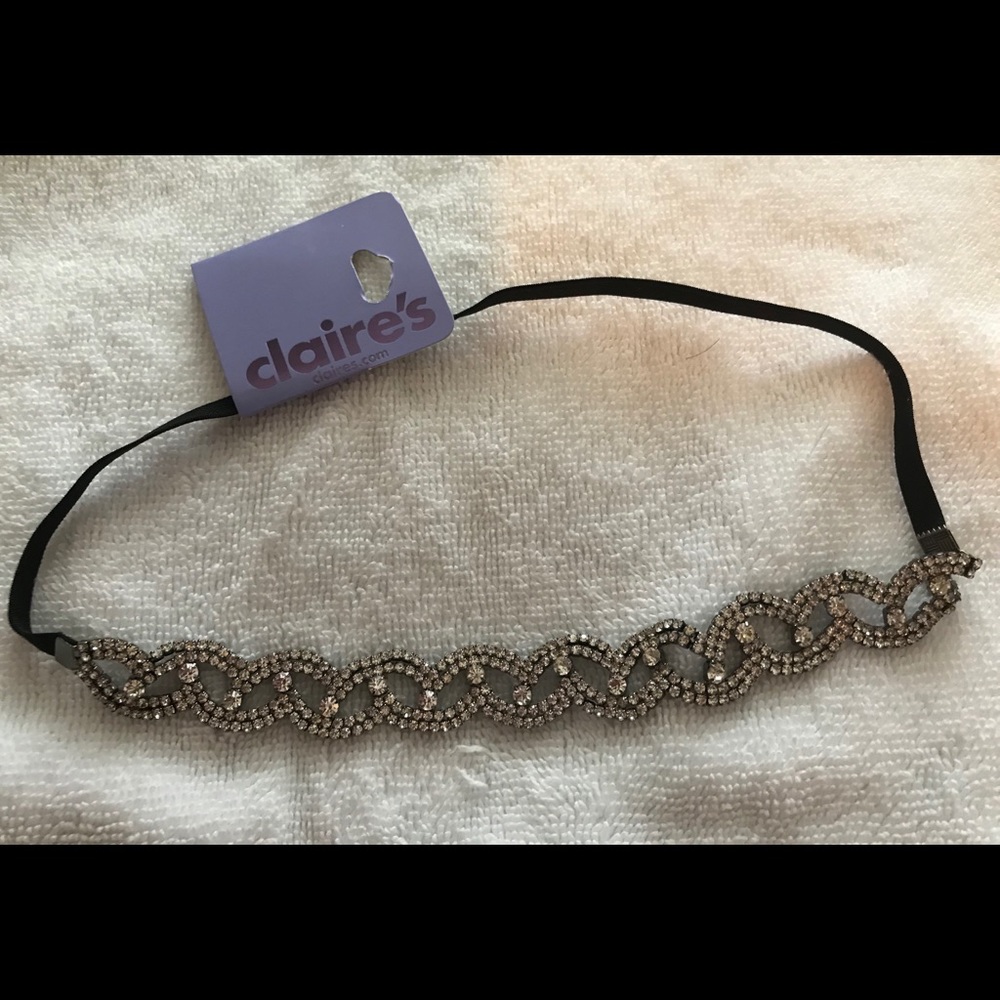 SOLD Claire's Sparkly, Stretchy Headband